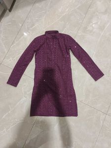 Lakhnavi Work Kurta For Boys