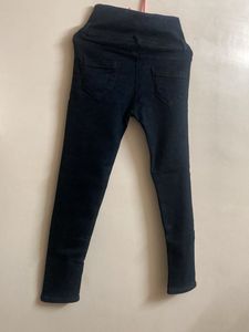 Skinny Jet Black High Waisted Jeans