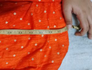 Chic Orange Dress