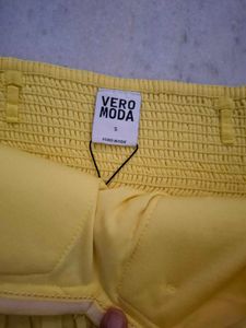 Yellow Midi Tube Dress