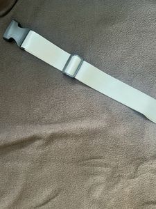 White Buckle Belt