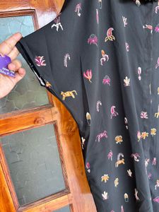 Loose Floral Dress