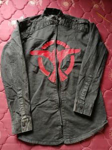 Unique Graphic Denim Jacket For men