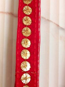 Laces Art And Craft Red