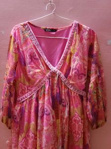 Zudio Pink Kurta Size S