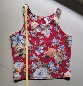 Floral Print Tank Top