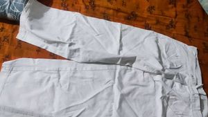 Casual White Pants