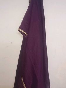 Elegant Purple Lehenga Skirt