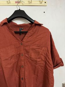 Westside Oversized crop shirt