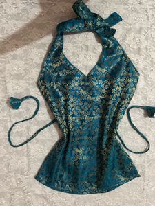 Royal halter neck Kurti