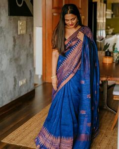 New Women Banarasi Soft Silk Saree