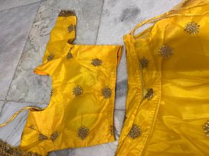 Yellow Lehenga Choli Set