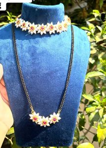 Handmade Mangalsutra With Chokor Set
