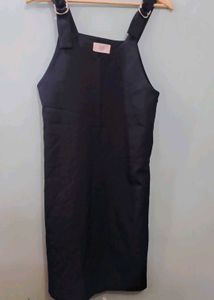 Black Pinafore Dress