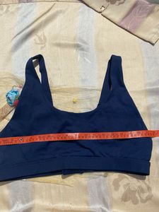 Pluse Size Nevy Blue Like New Sports Bra