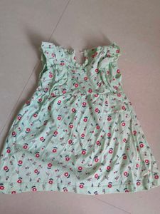 Floral Ruffle Sleeve Dress