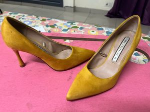 H&amp;M &amp; Zara Combo ..hot pink sling back heels