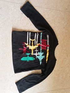 Graphic Print Long Sleeve