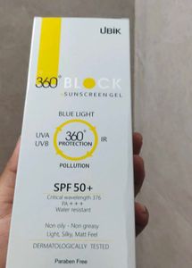 UBIK 360° Block Sunscreen Gel SPF 50+