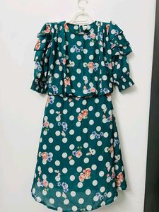 Floral Polka Dot Dress