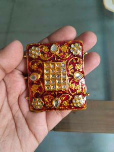 Vintage Kundan Work Pendant For Women