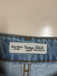 Bershka Denim Mini Skirt