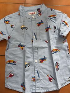 Light Blue Shirt Kids Boys