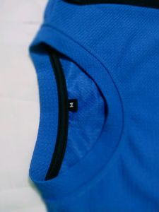 Blue Full Sleeve T-shirt