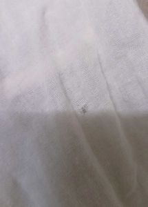 white linen shirt