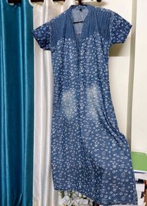 Jeans Coloured Kurta For Women