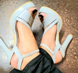 Platform T-Strap Heels