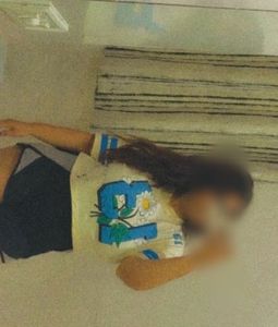 Cute Graphic Print Crop Top