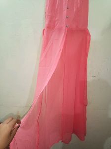 Slit Kurti Georgette Material Like New Condition