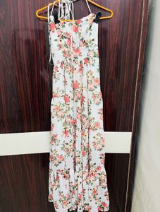 Floral Ruched Dress
