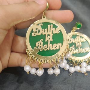 Dulhe Ki Behen Green Earings