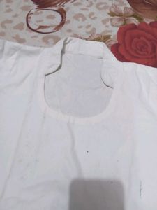 White Cotton Kurta