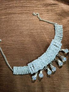 Sparkling Rhinestone Choker Necklace