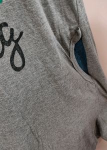 Cotton Fabric Xxl Size Tshirt