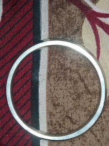 Simple Silver bangle  for men , elegant piece can