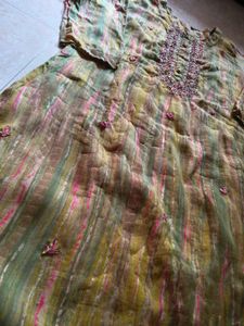 Elegant Embroidered Kurta