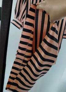Shift Dress With Sleeves