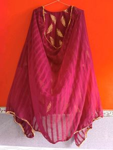 Kurta With Gharara and Dupatta