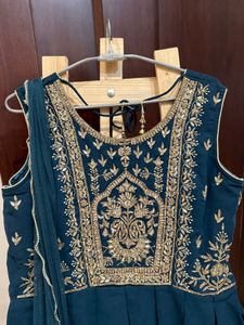 Designer Embroidered Frock Style Lehngha Choli