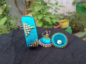 PAIR Of Bangles With Earrings