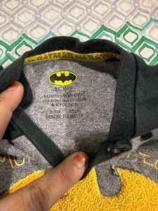 Batman Kids Long Sleeves Unisex Tshirt (3-6Months)
