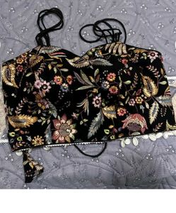 Floral Embroidered Blouse