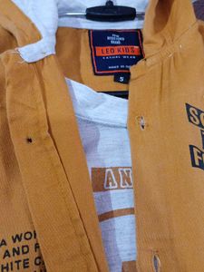 Stylish Boys Hooded Shirt