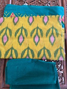 Vacating ! New :Co-optex Cotton Printed Saree
