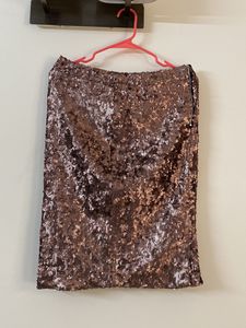 High end Bar III shimmer skirt