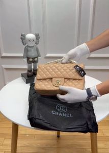 CHANEL LAMBSKIN DOUBLE FLAPSHOULDER BAG